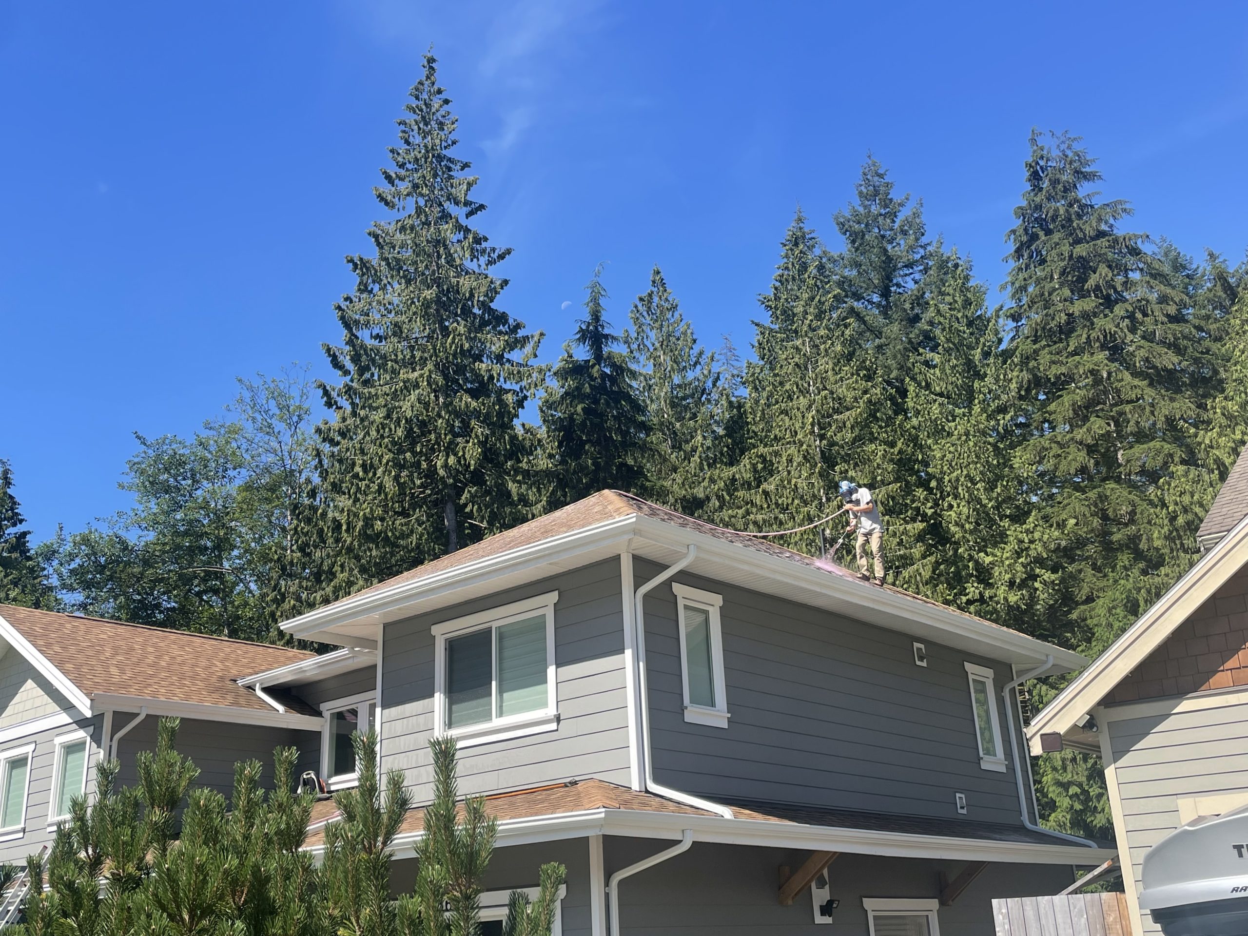 Soft Wash Roof Cleaning Squamish BC