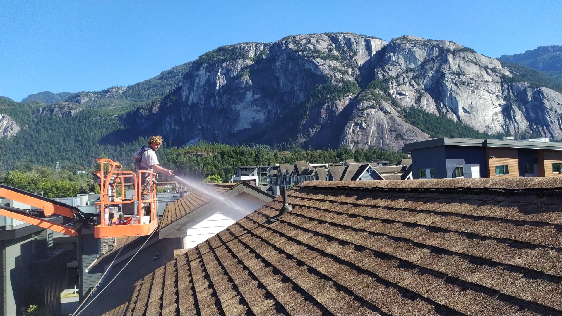 Soft Wash Roof Cleaning Squamish BC